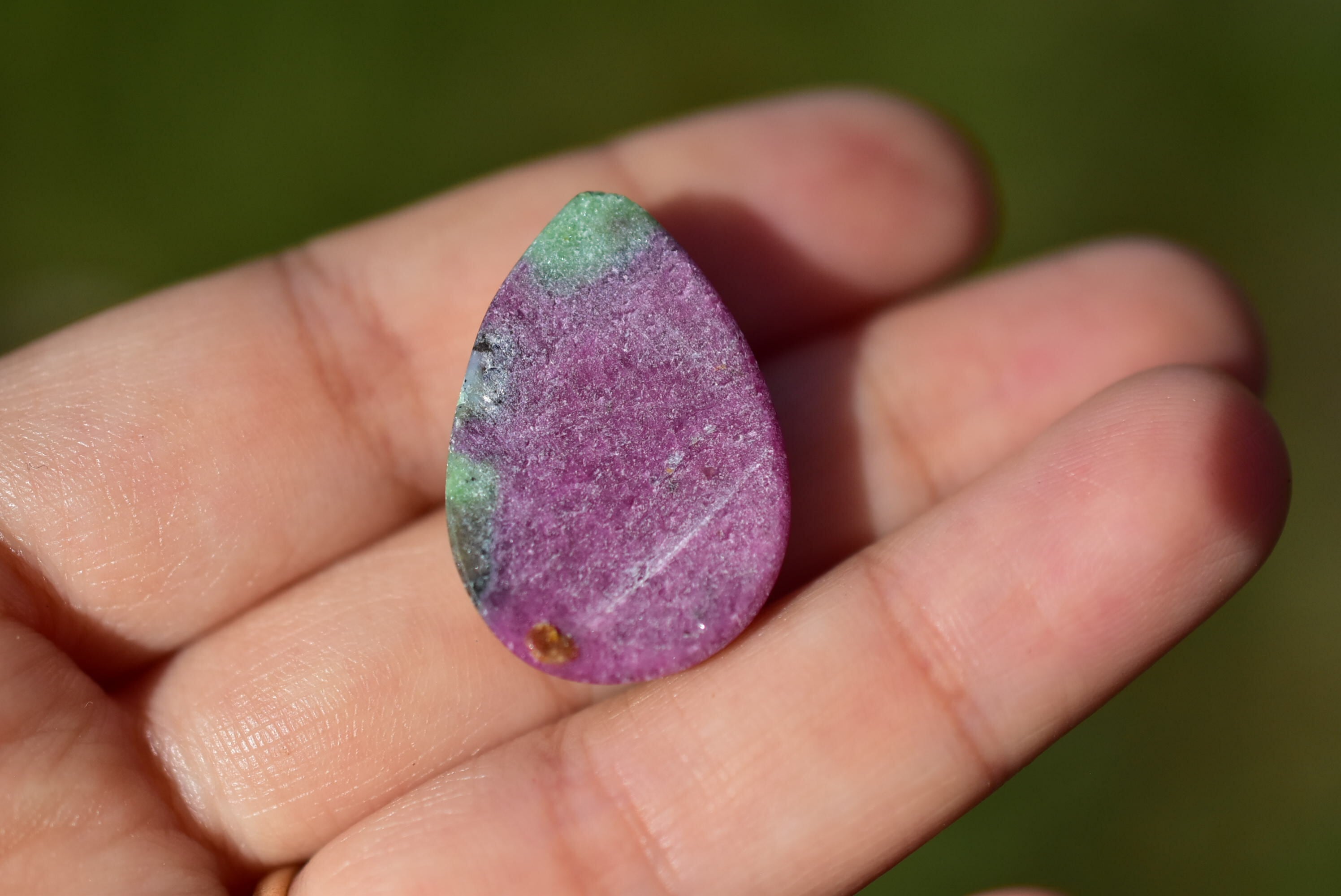 天然ルビー　ルース 送料無料】天然ルビー ルース オーバルミックスカット 0.45ct | HS-Jewel