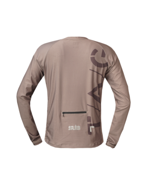 Gravel T/A/G Long Sleeves Jersey Brown