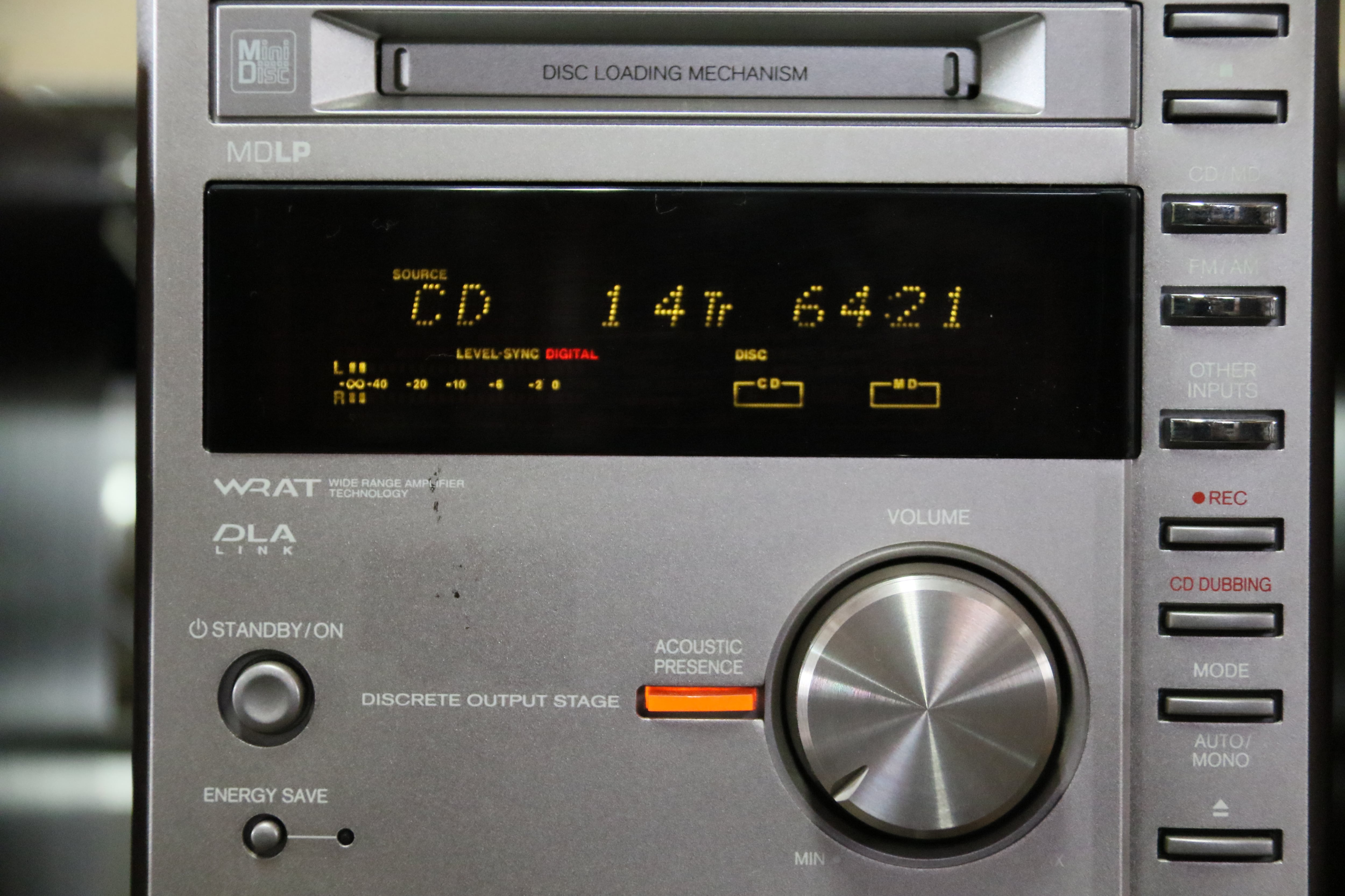 小ぶりな名機】ONKYO FR-155AX ＆ D-02AX CD/MDﾁｭｰﾅ/ｱﾝﾌﾟ/ｽﾋﾟｰｶ (管