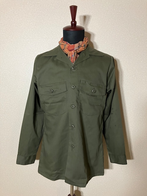 DEAD STOCK 80’S US ARMY OG-507 UTILITY SHIRTS 4