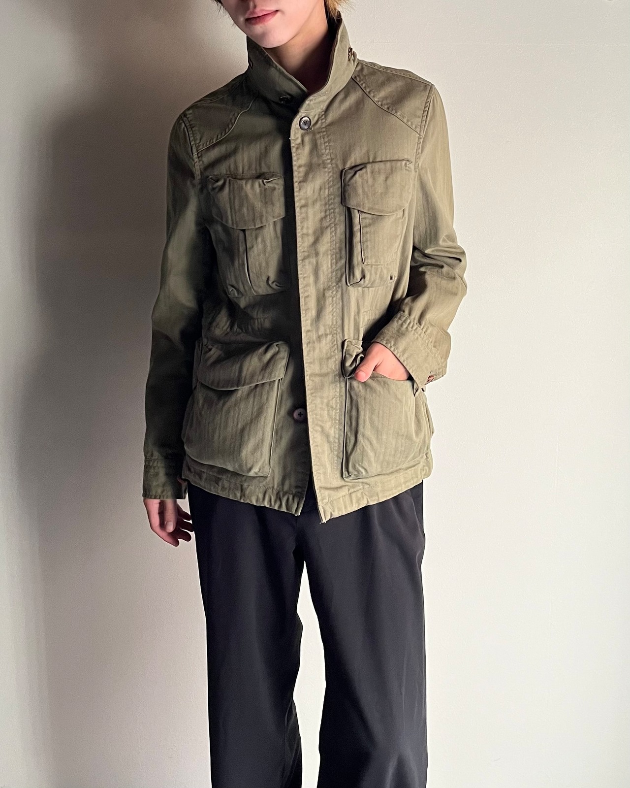【Paul Smith】light green M65 jacket