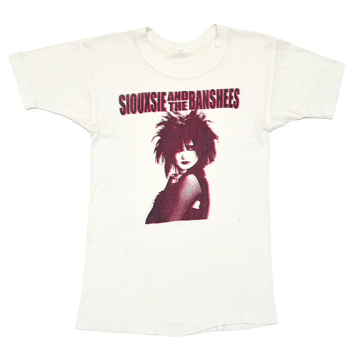 80'S SIOUXSIE & THE BANSHEES スージー&ザ・バンシーズ ヴィンテージTシャツ 【S相当】 @AAC1033