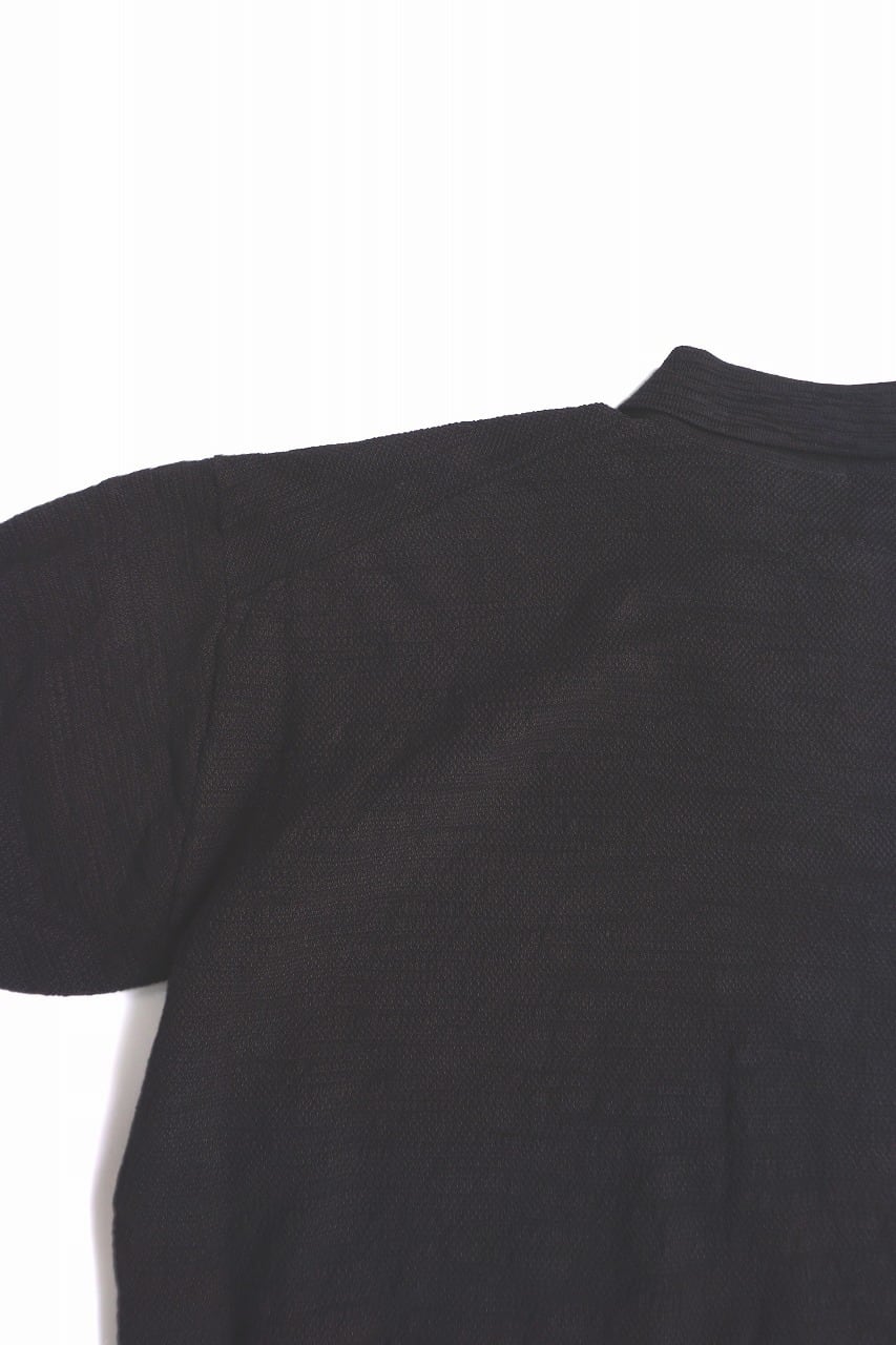 OG Slub Moss Stitch Polo S/S