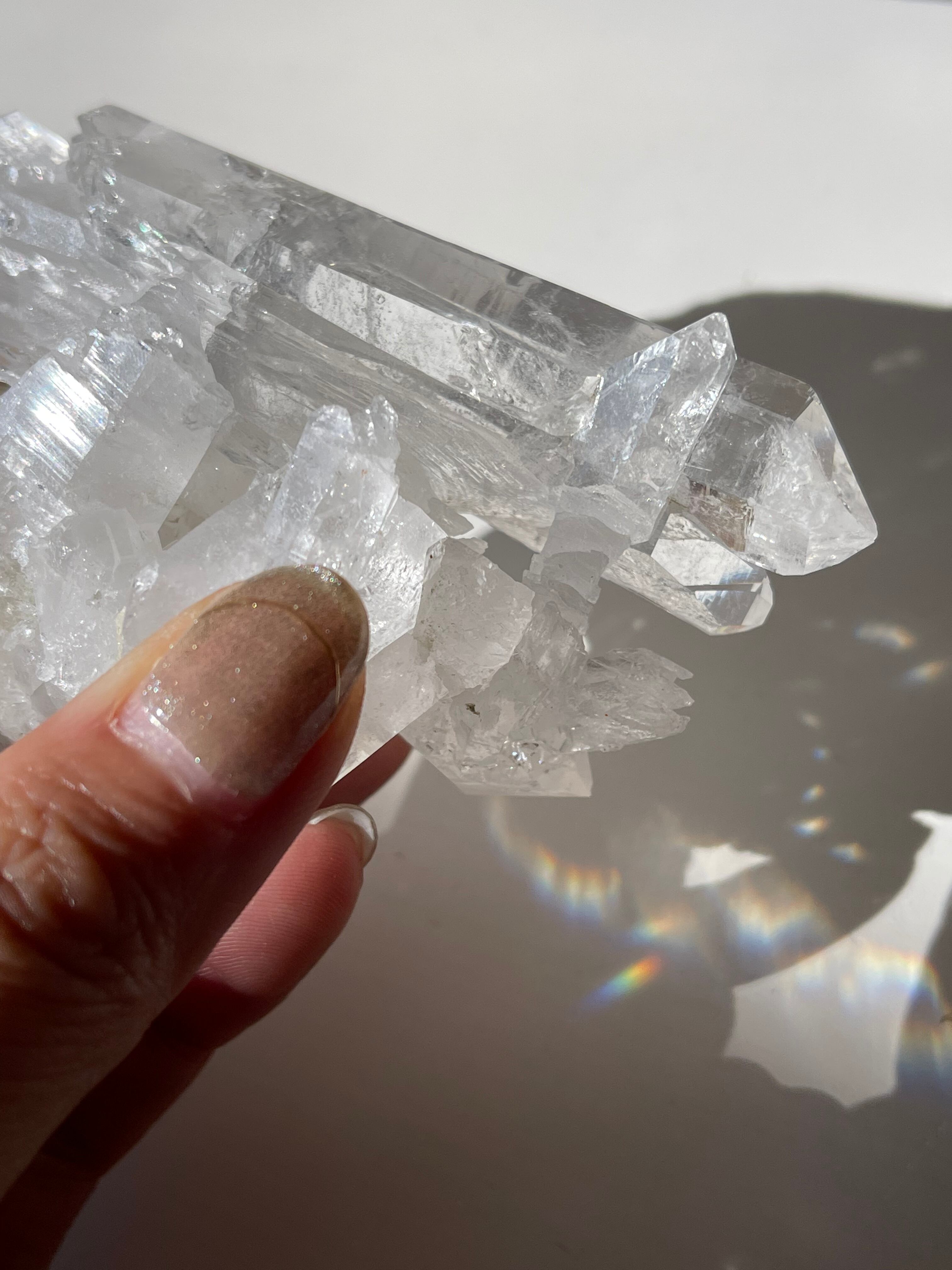 パキスタン　スカルドゥ産インターフェレンス水晶No.03 / Pakistan Skardu Crystal No.03