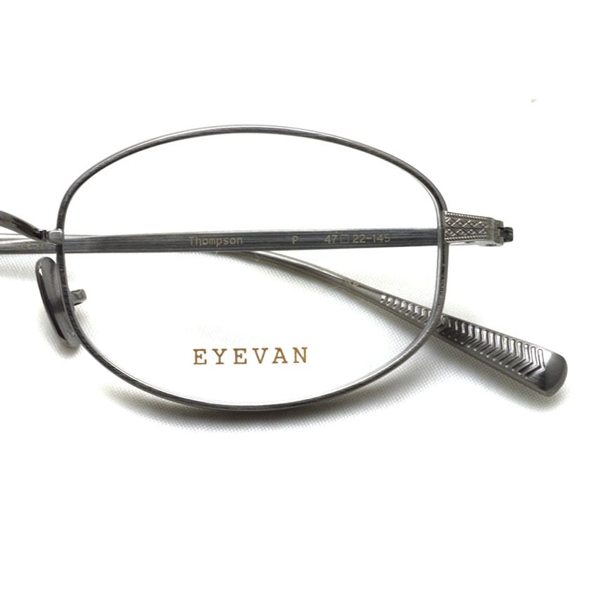 EYEVAN / THOMPSON / Pewter ピューター・アンティークシルバー メガネ