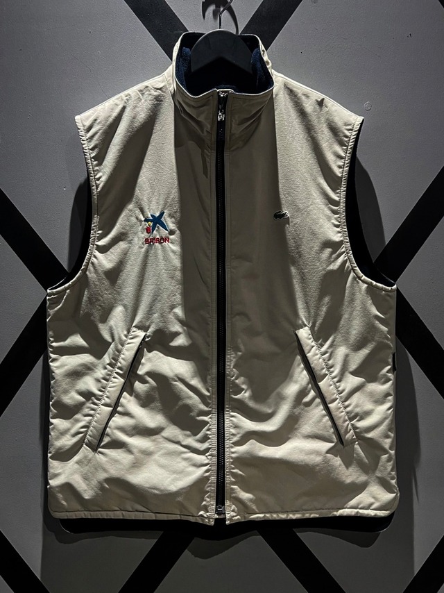【X VINTAGE】"Lacoste" Embroidery Design Loose GORE-TEX Padded Vest