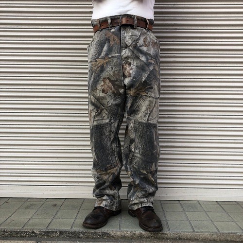 00s Wrangler ツリーカモ ラングラー デニムパンツ W44 L32 Pro Gear ジーンズ ヴィンテージ ハンティング リアルツリー ミリタリー 90s