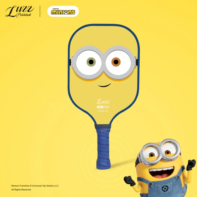 LUZZ PICKLEBALL Minions Serve Original Paddle 4 ピックルボールパドル