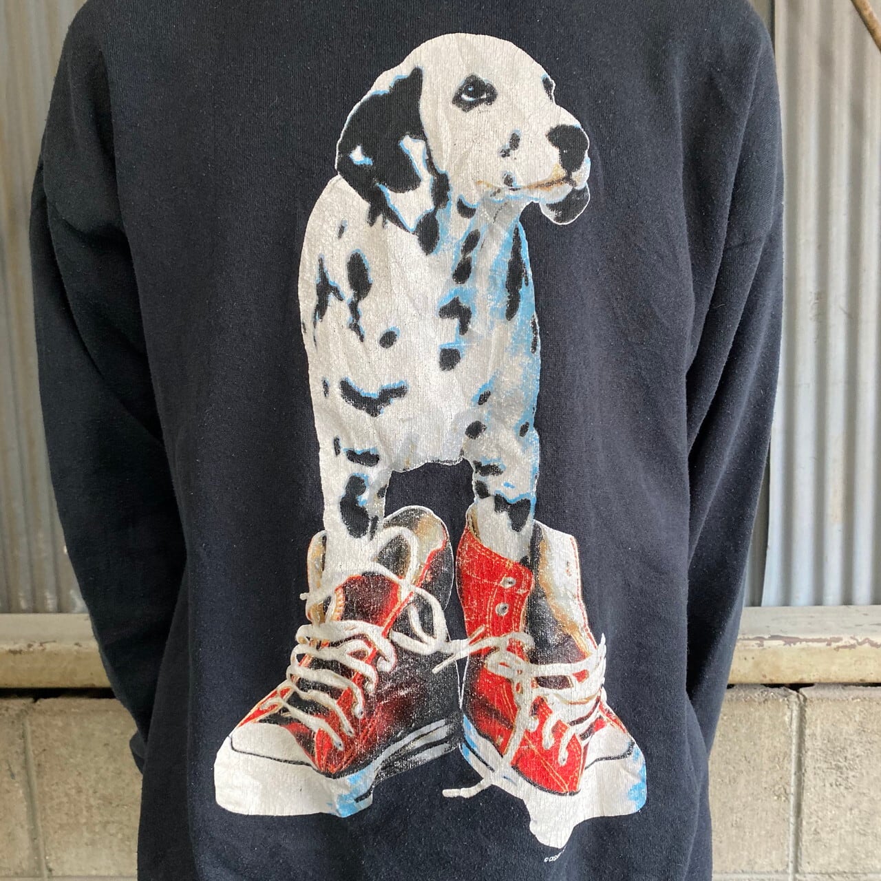 VINTAGE ヴィンテージ 90s VINTAGE DISNEY 101DALMATIANS ディズニー 101匹ワンちゃん オーバーサイズ半袖Tシャツ レッド