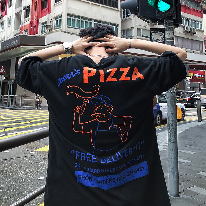 全3色 Tシャツ カットソー プリント カジュアル おしゃれ