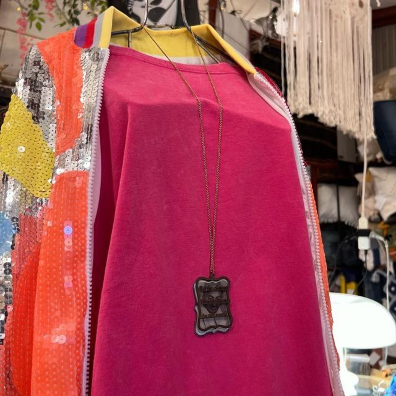TOPANGA Jewelry　ガンジーの名言ネックレス