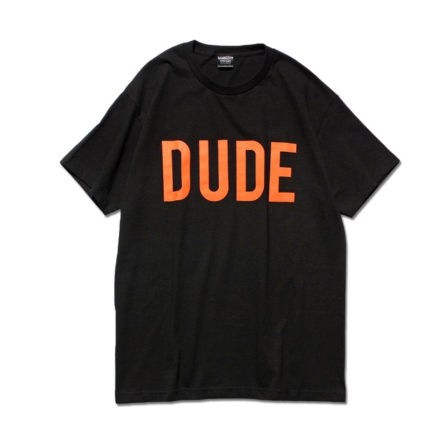 【STAY DUDE COLLECTIVE】"DUDE" SS Tee 2021 (BLACK)