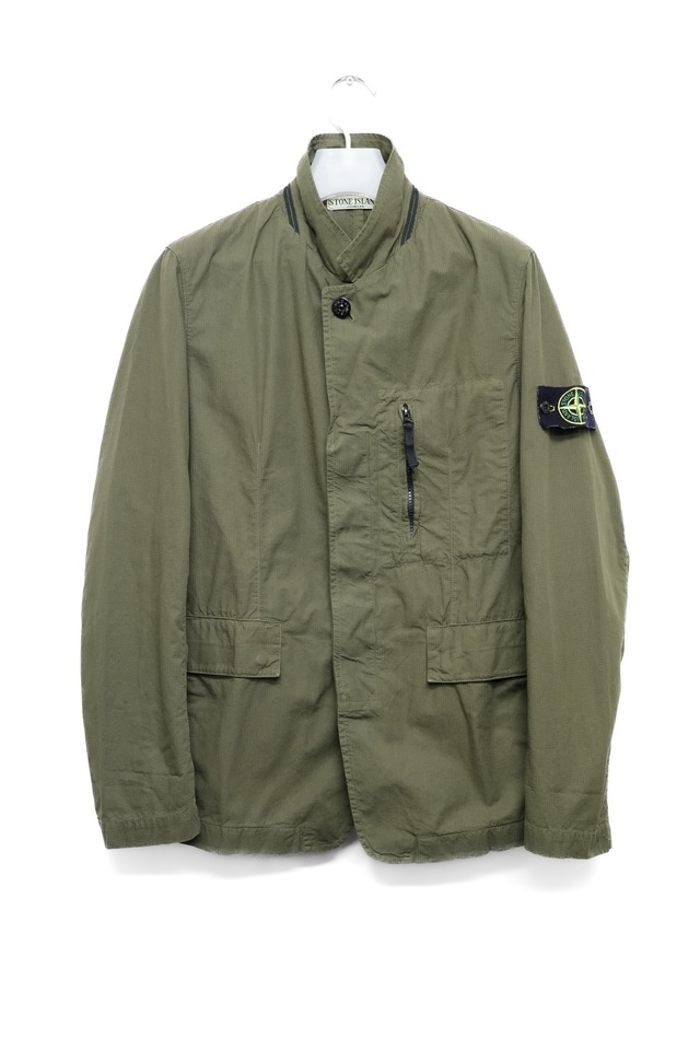 11SS "STONE ISLAND" Garment Dyed Cotton Blazer
