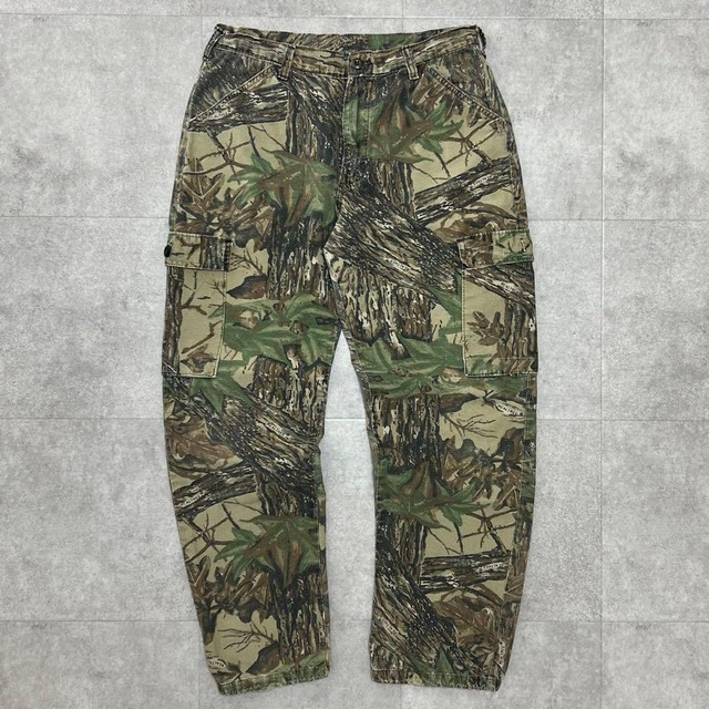USA製　32×29リアルツリー　迷彩　パンツ　REALTREE カーゴパンツ