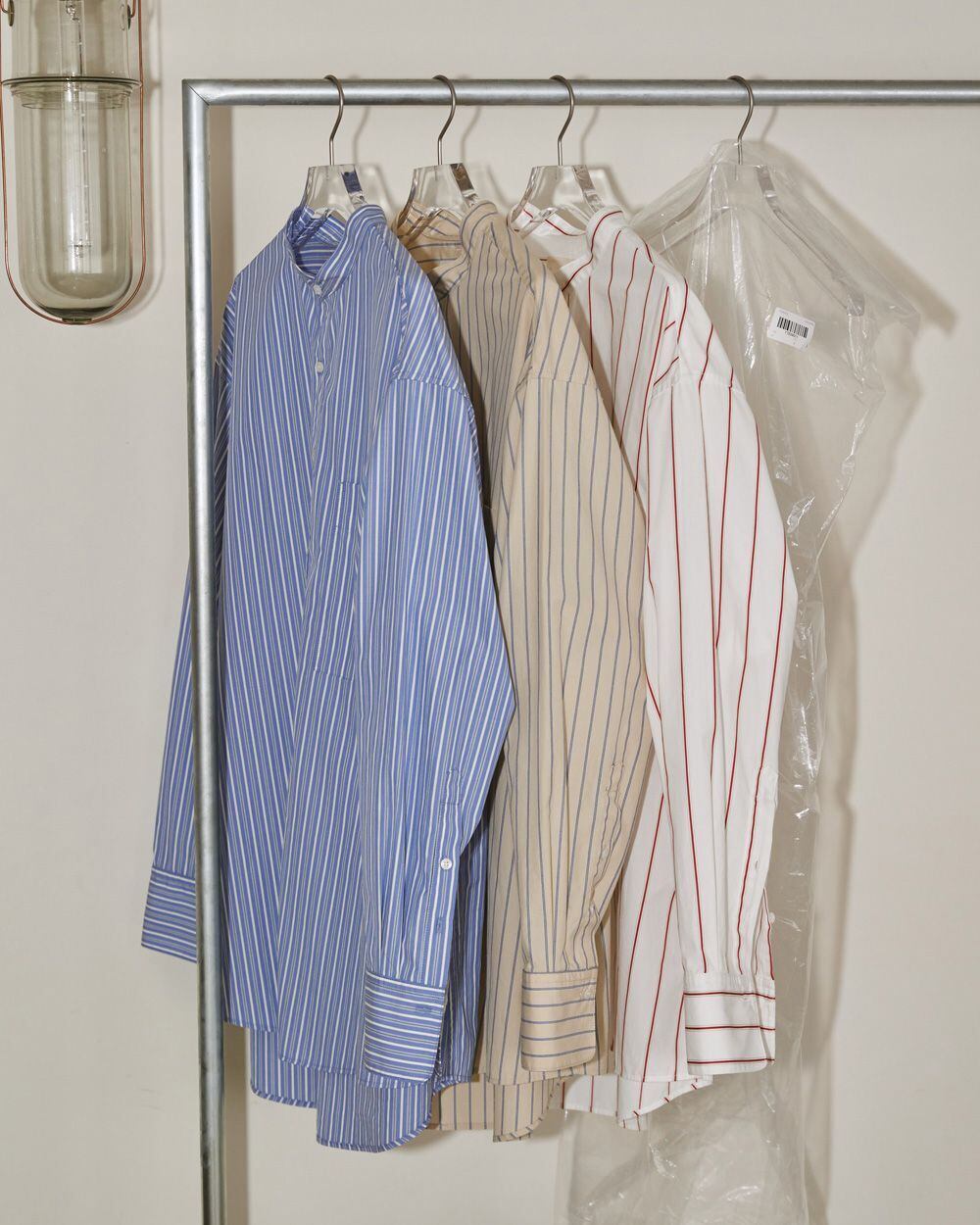 TODAYFUL  /  Stripe Over Shirts ブルー