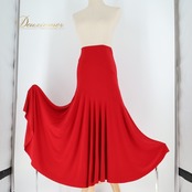 フラメンコ 衣装 ファルダ スカート 赤 無地 薄い 軽い ストレッチ 伸縮 レッスン 練習着 発表会 パーティ ペチコート レッド系 フラメンコスカート ダンス衣装 レディース 発表会用 ステージ衣装 おしゃれ 軽量 衣装用 スカート 伸縮性 練習用 フェスティバル