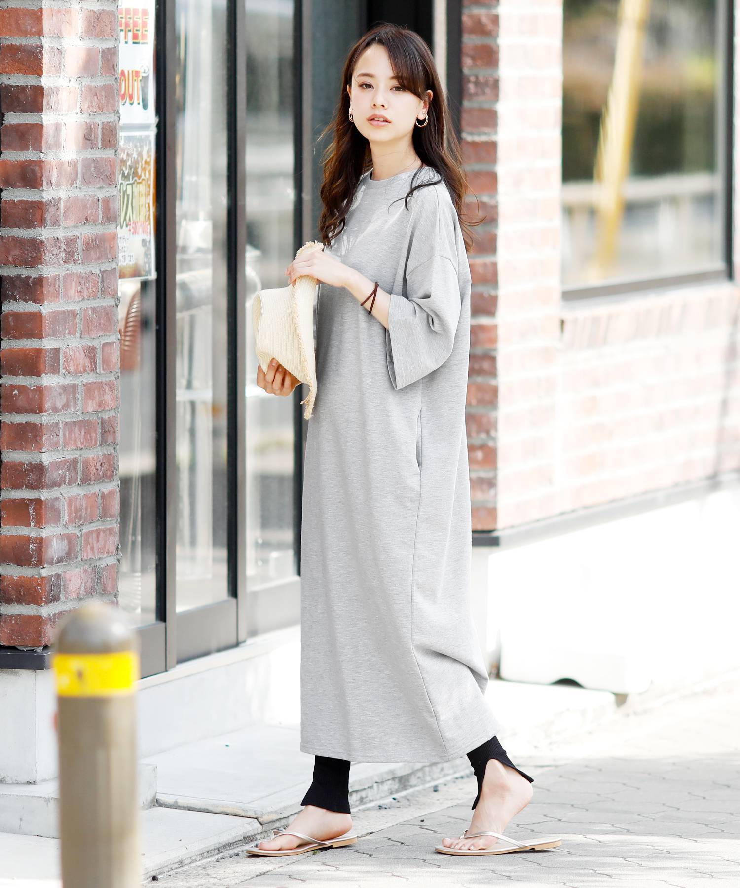 Aライン オーバーサイズ ポケット付きワンピース メーカー希望小売価格