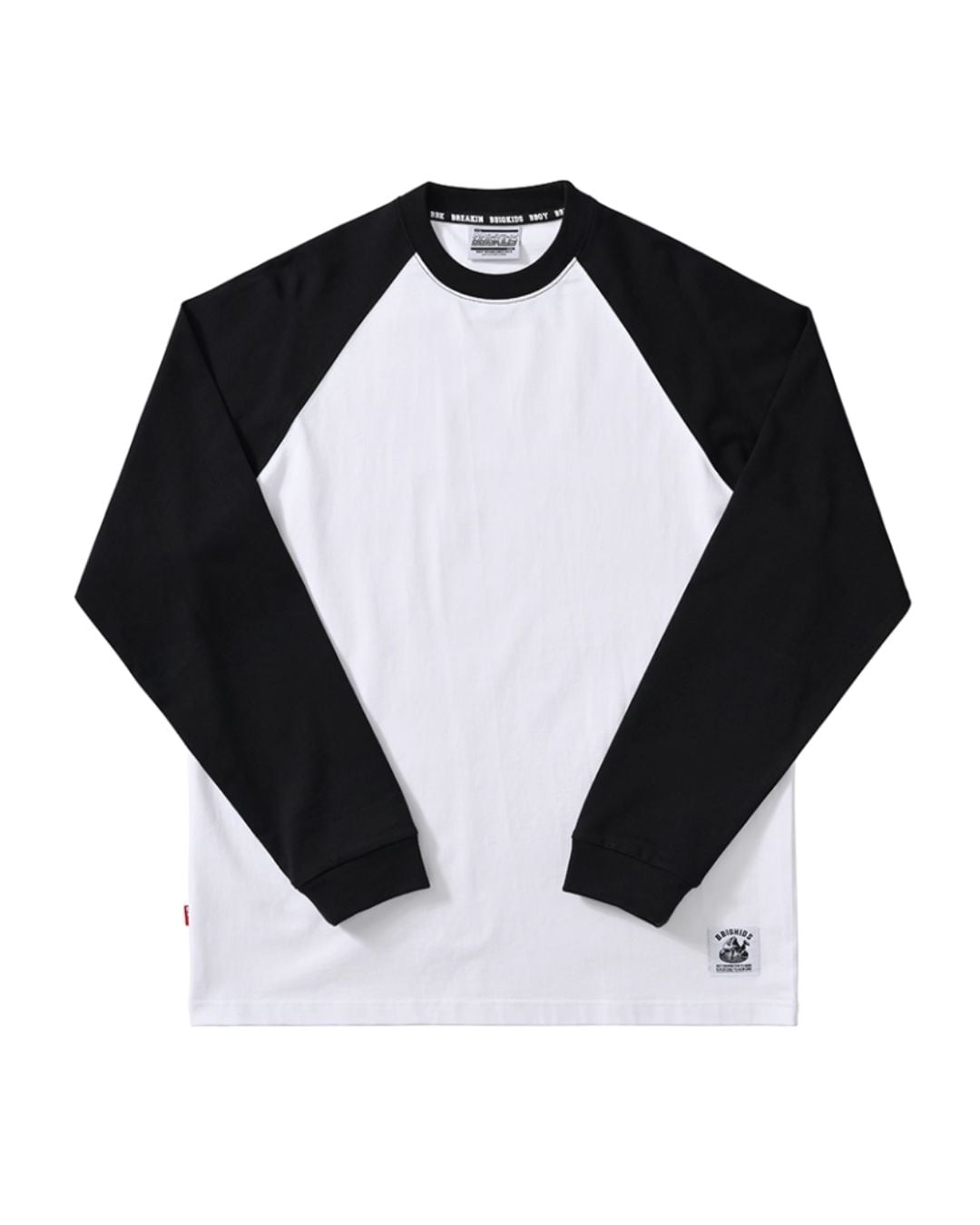 ラグランスリーブクルーネックTシャツ S0095