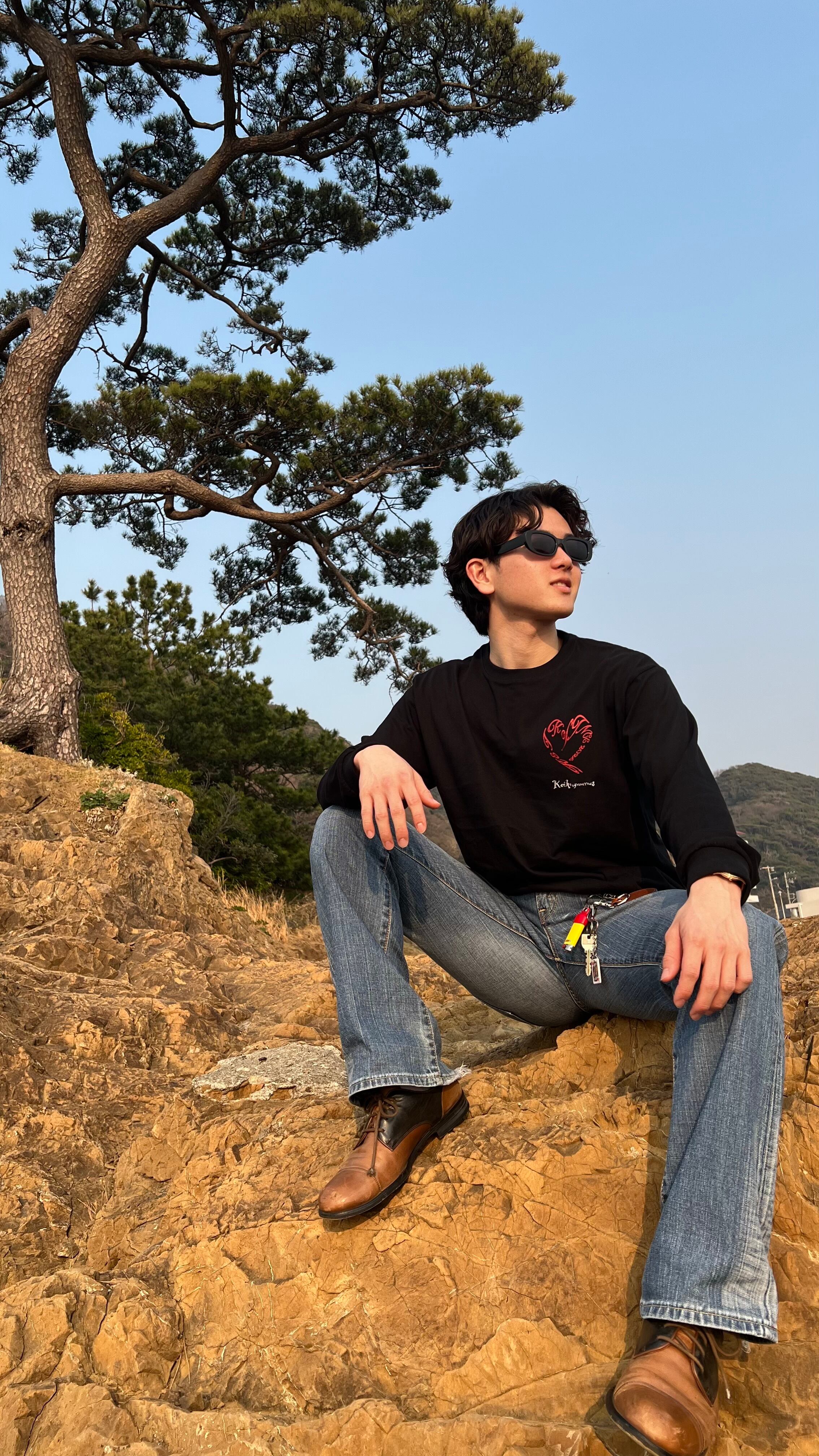 Neil Barrett ロンT Y2K パンク neil barrett archive プリント ロング