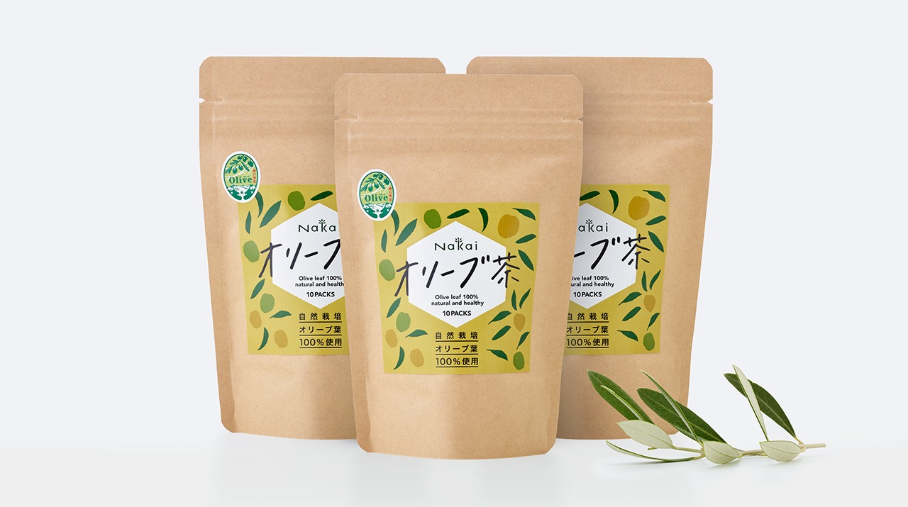 自然栽培 オリーブ茶20g入　3ケ