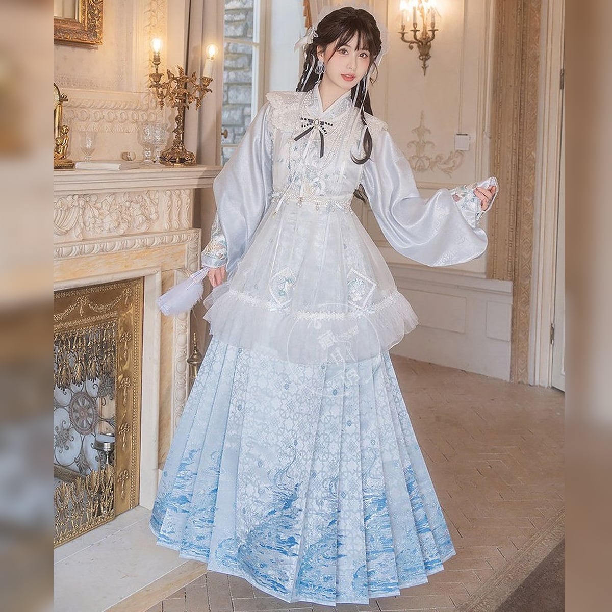 月花の仙姫 シアーチュニックドレス：ロングスカートVer. | Maiden's Rêve