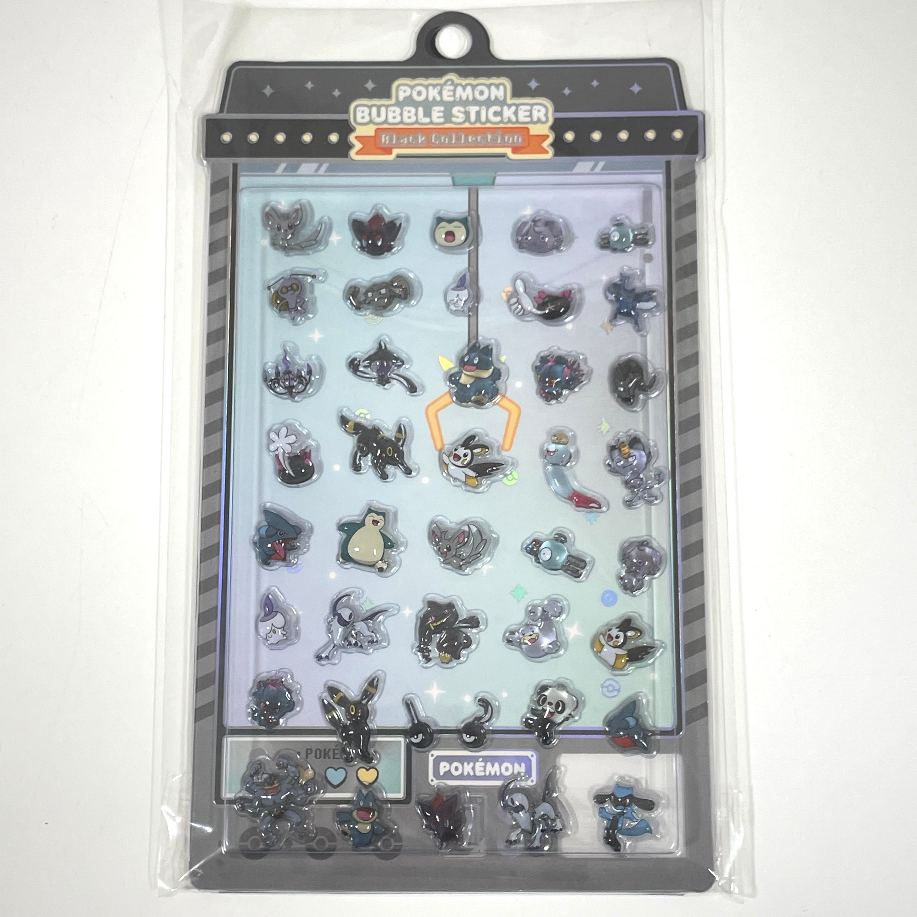 廃盤品】ポケモン ポップアップ限定 バブルステッカー 3D シール 立体