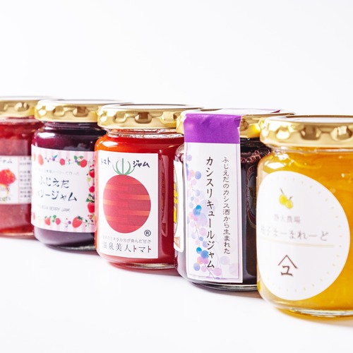 【藤枝市】手作り無添加　やまゆスイーツ　国産果実100％のジャムセット[Fujieda City]Handmade additive-free Yamayu Sweets 100% domestic fruit jam set
