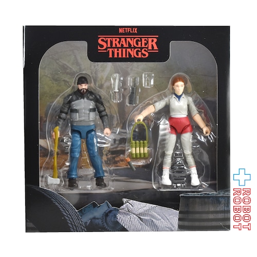 ストレンジャー・シングス ハント&バトル ホッパー & エル ワールドオブ ストレンジャー・シングス スケール アクションフィギュア 未開封