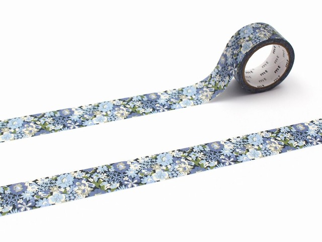20mm幅【mt×LIBERTY Frances Bloom 07 】マスキングテープ