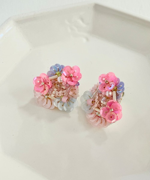 正夢 シュガーピンク/イヤリング