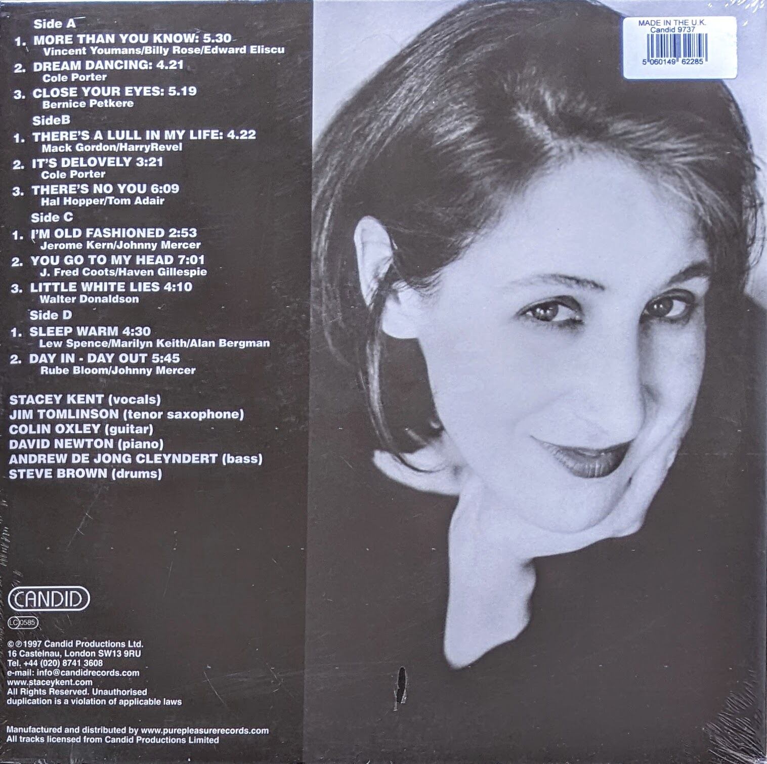 [レコード] Stacey Kent Close Your Eyes 2LP レコード] Stacey Kent Close Your Eyes 2LP レコード] Stacey Kent