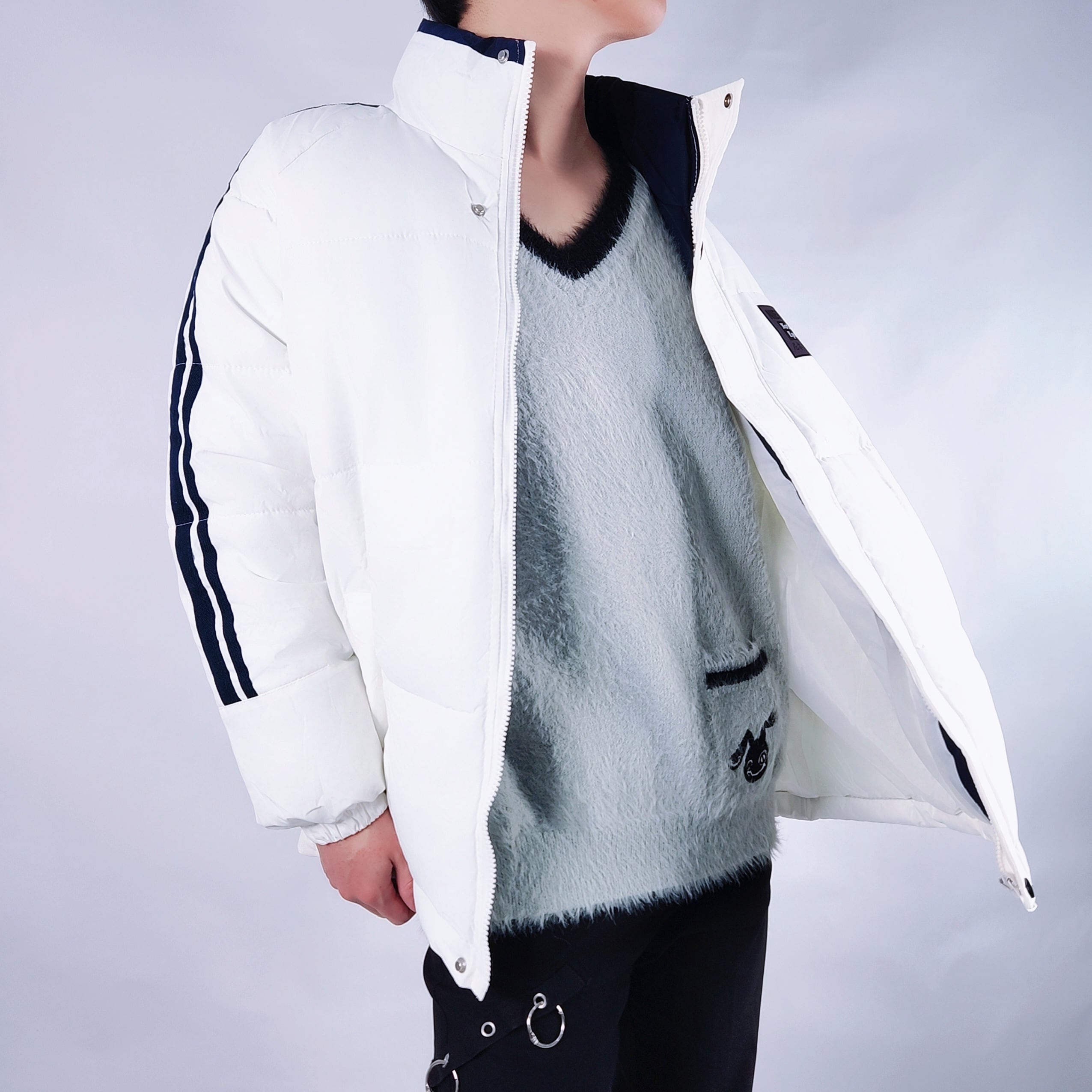 軽量WARM DOWN WHITE JACKET【NIER LOGO】 | NIER CLOTHING