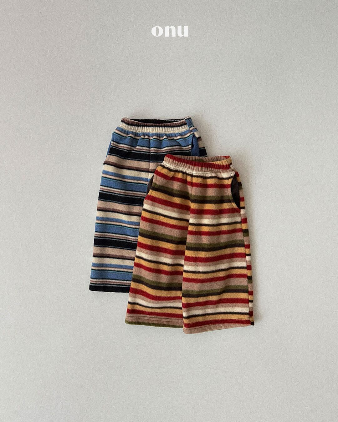 rainbow rice cake pants【ONU】※12月中旬発送予定