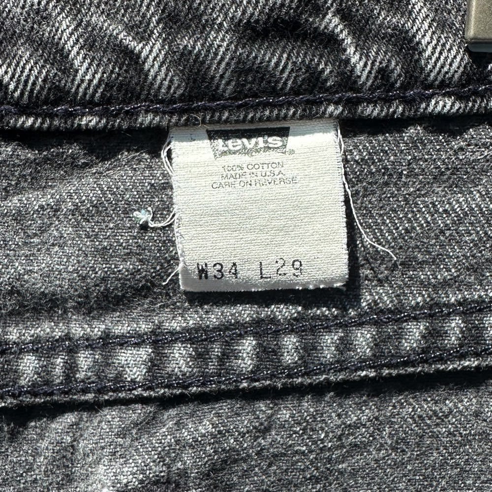 Levis 553 Black [Levis 553-1759 Made in USA] [1990s-] Vintage