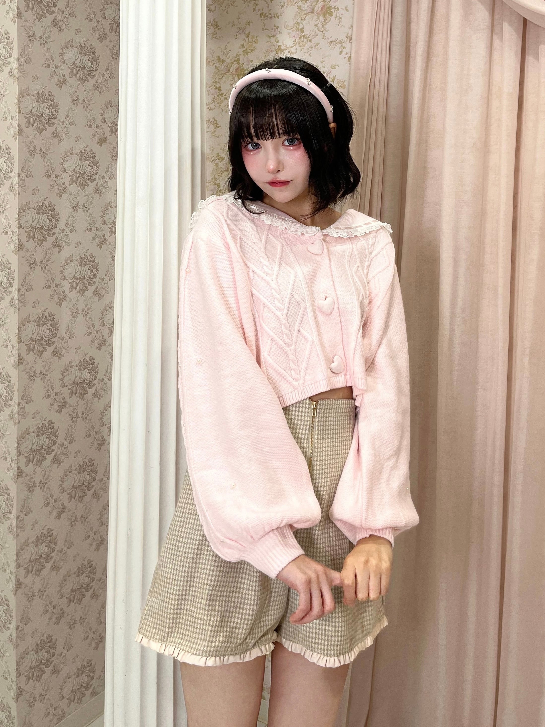 MELTIE front zip tuck pants