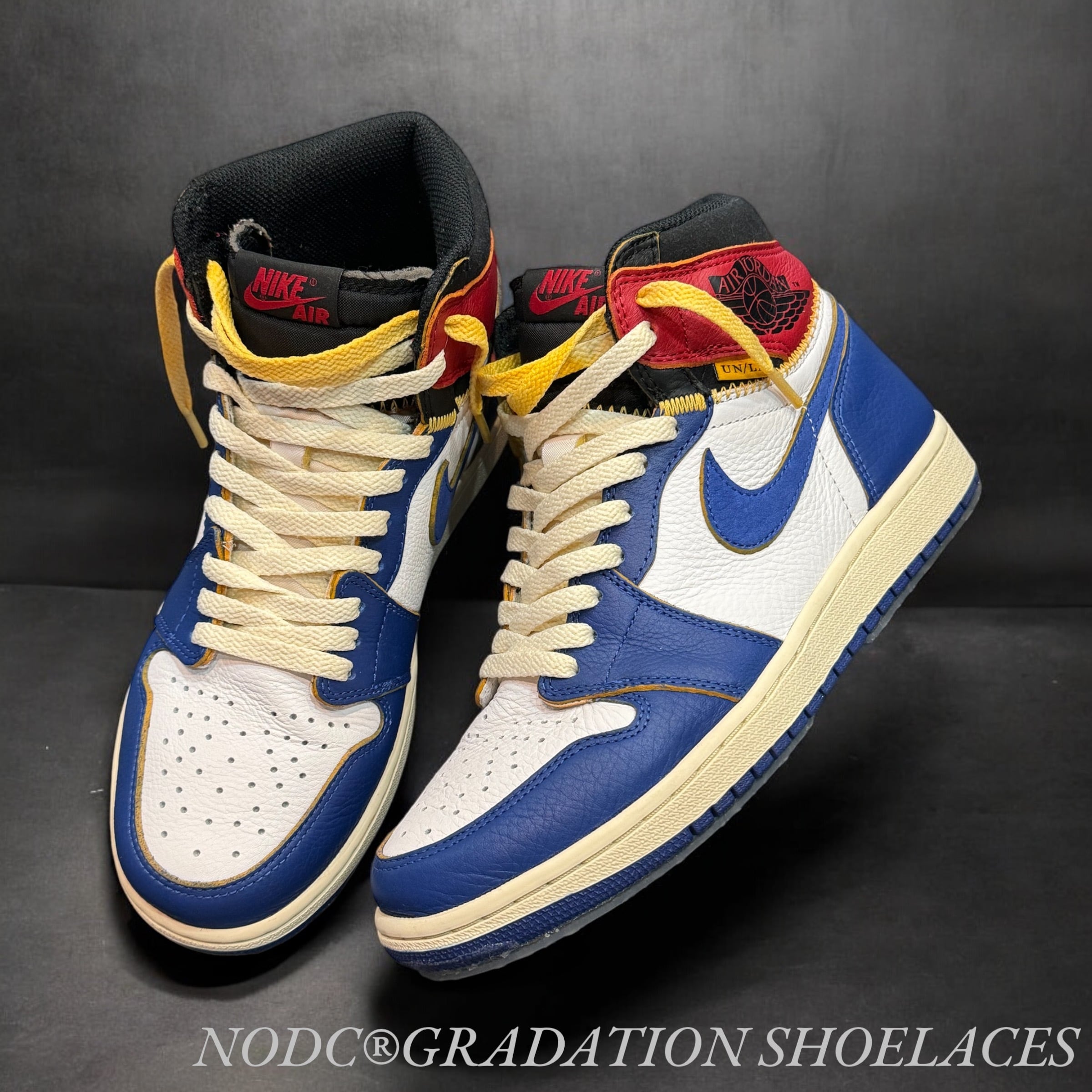 NODC®【gradation】Sail×Old Yellow | NODC®SHOELACES