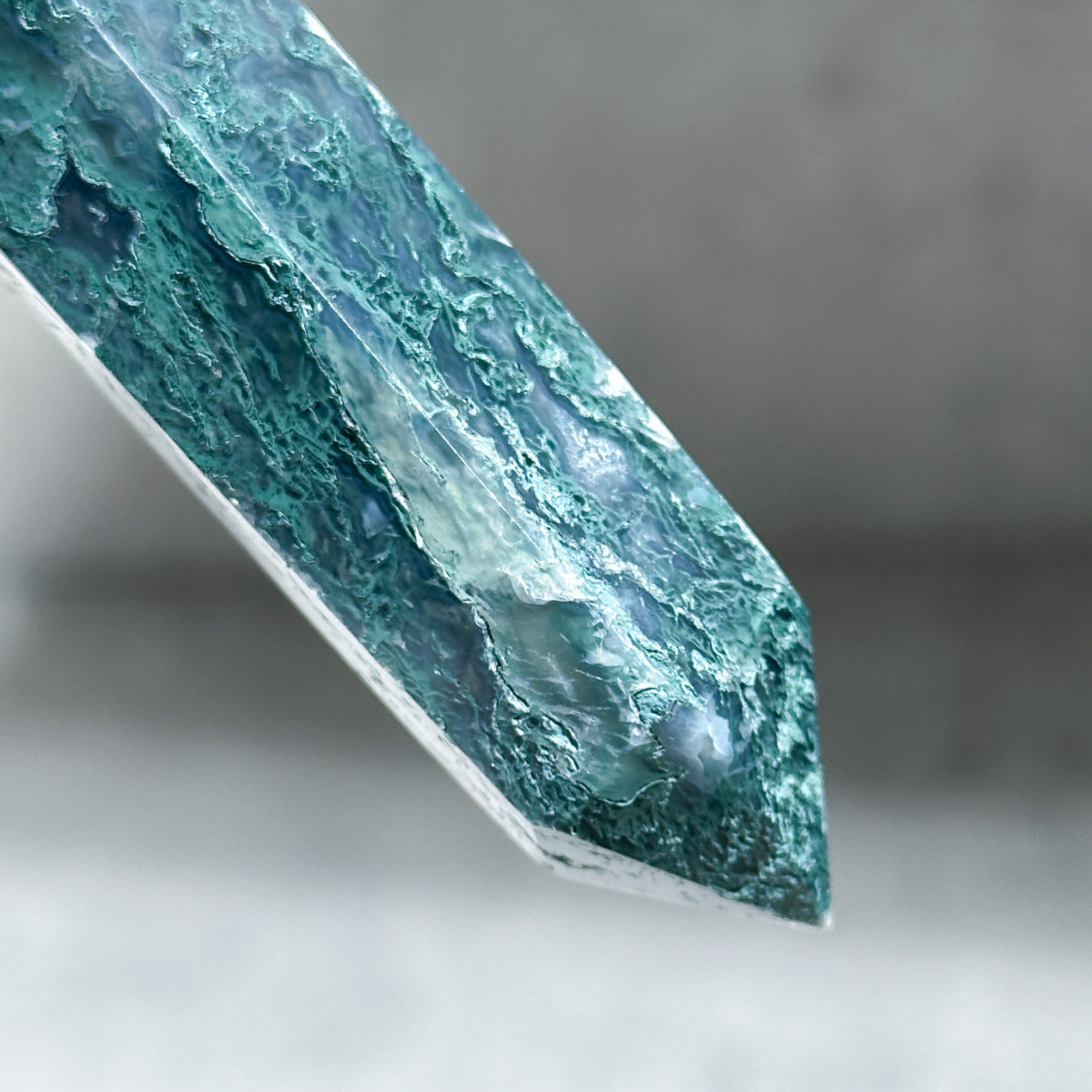 モスアゲート タワー21◇ Moss Agate ◇天然石・鉱物・パワーストーン