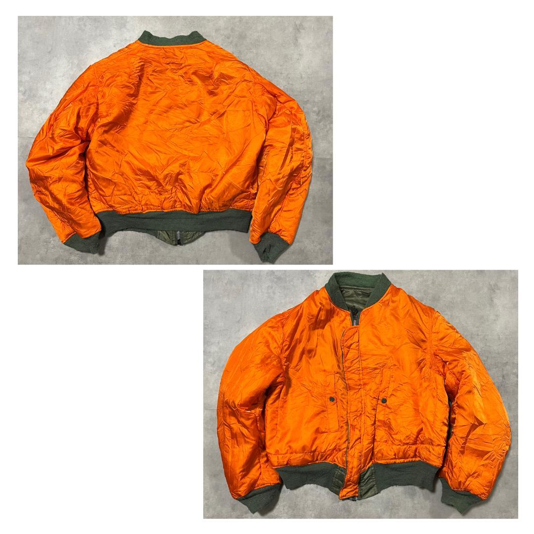 アルファインダストリーズ MA-1 フライトジャケット 70s USA 米軍 L