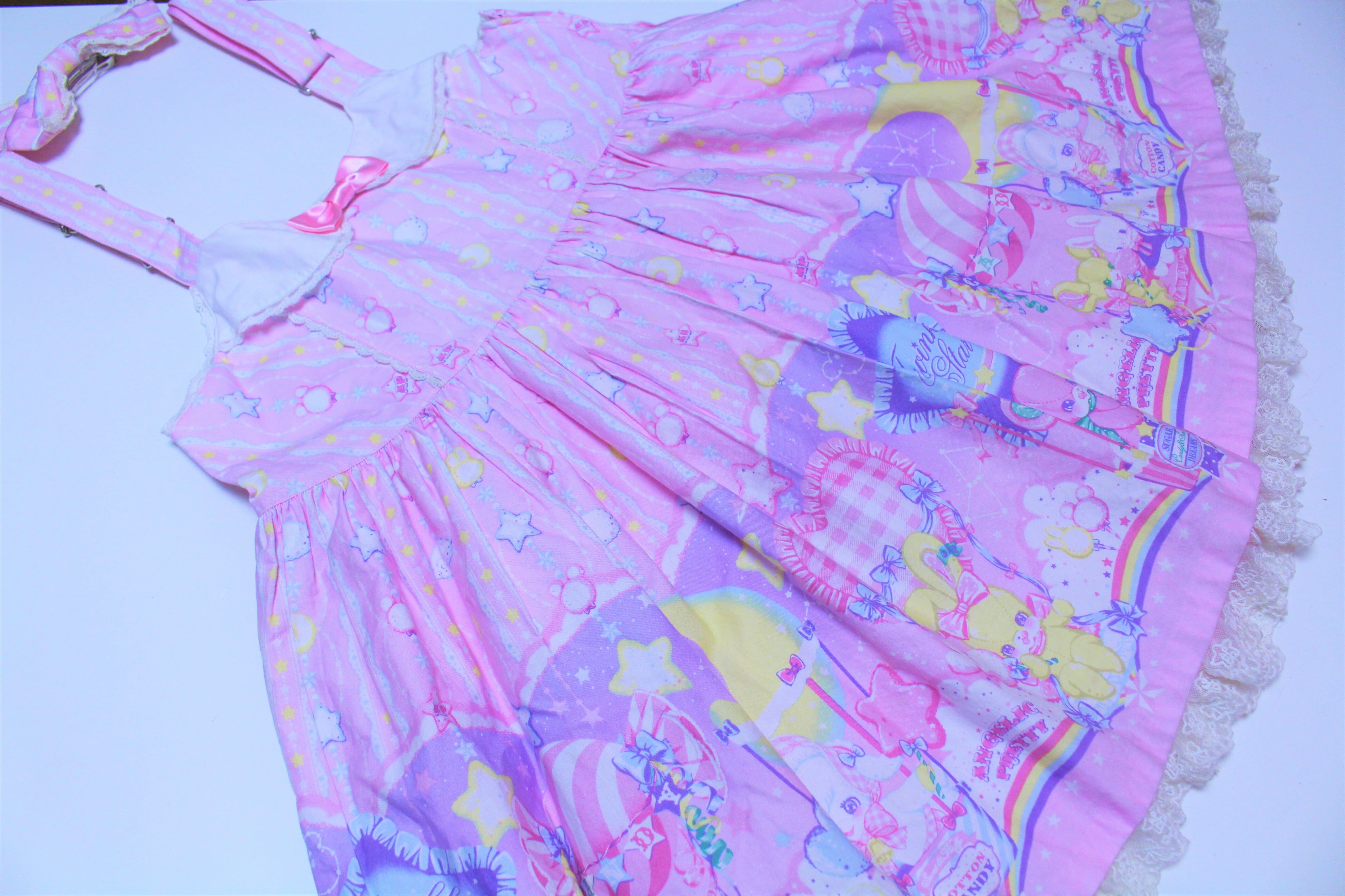 Angeilc pretty  cotton candy サロペット