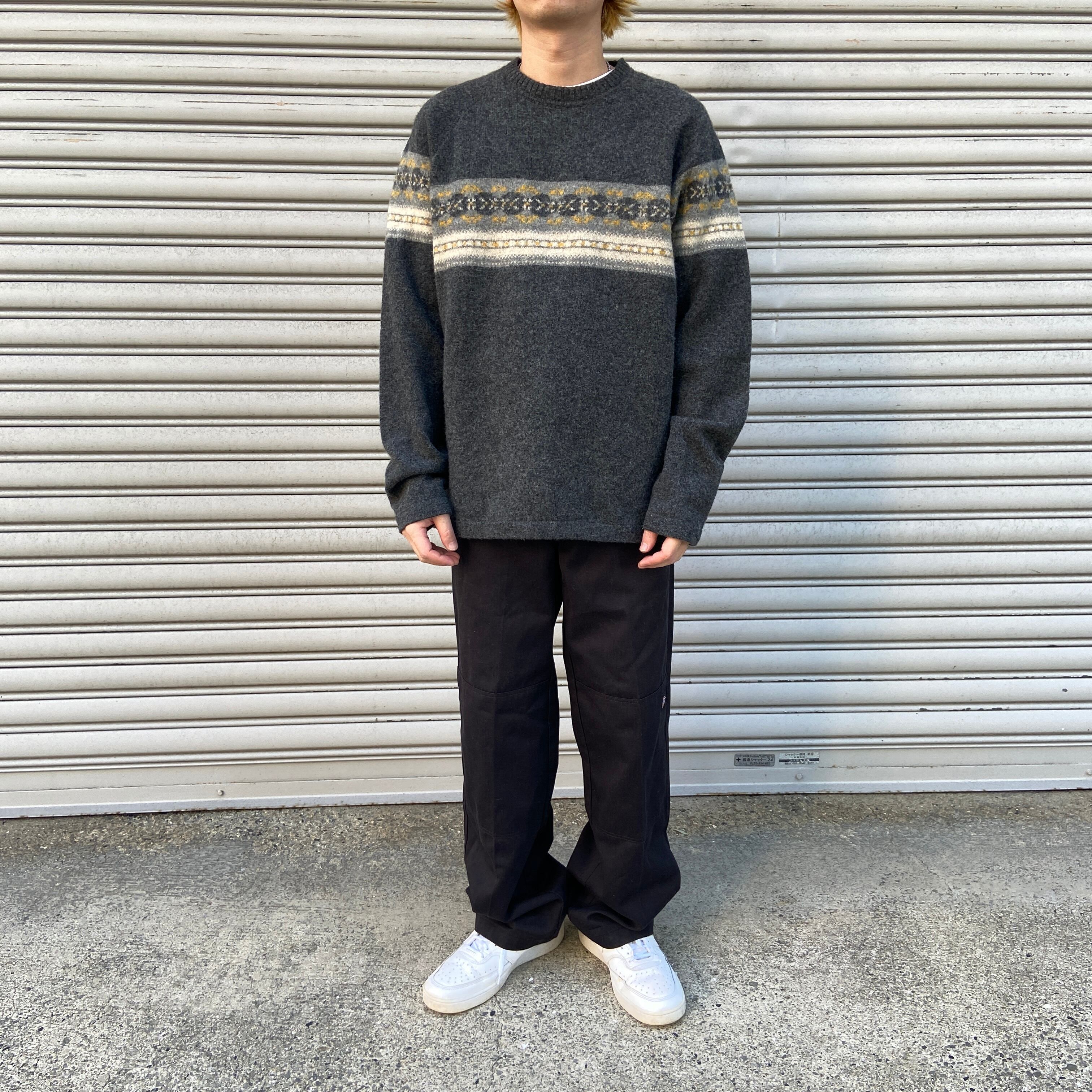 送料無料』TOMMY HILFIGER 未使用品 フェアアイルセーター XL