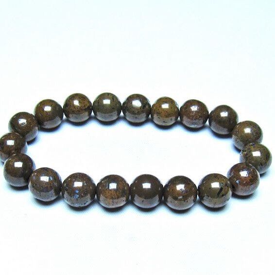 コンドライト ブレスレット サハラNWA869 隕石 11mm 一点物 199-857