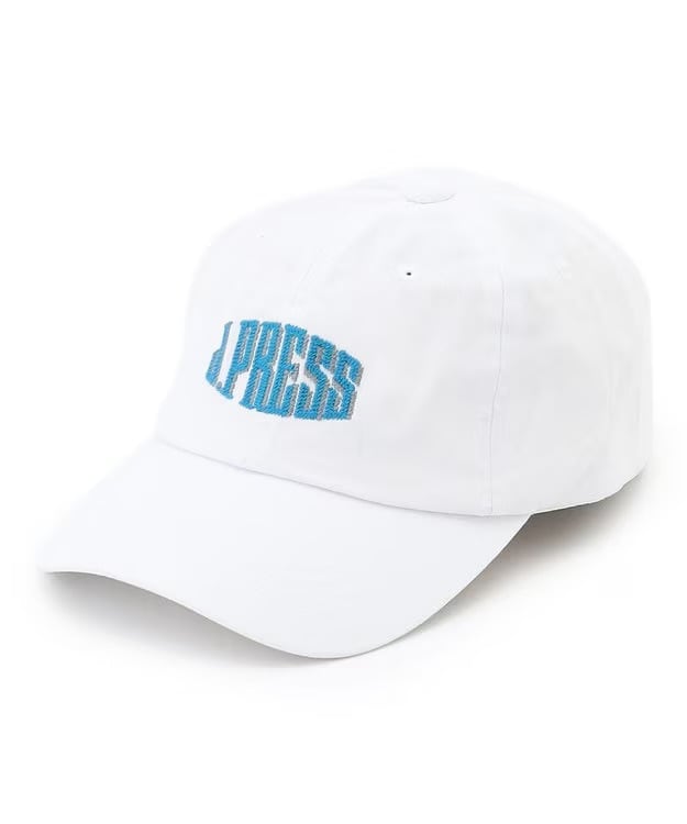 J.PRESS (ジェイプレス) Cotton Twill J.PRESS Logo Cap ホワイト | H