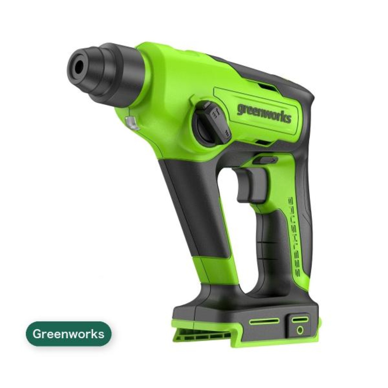 Greenworks 24V 1.2ジュール ブラシレスモーター搭載 ロータリーハンマー 【仕様 1/2】