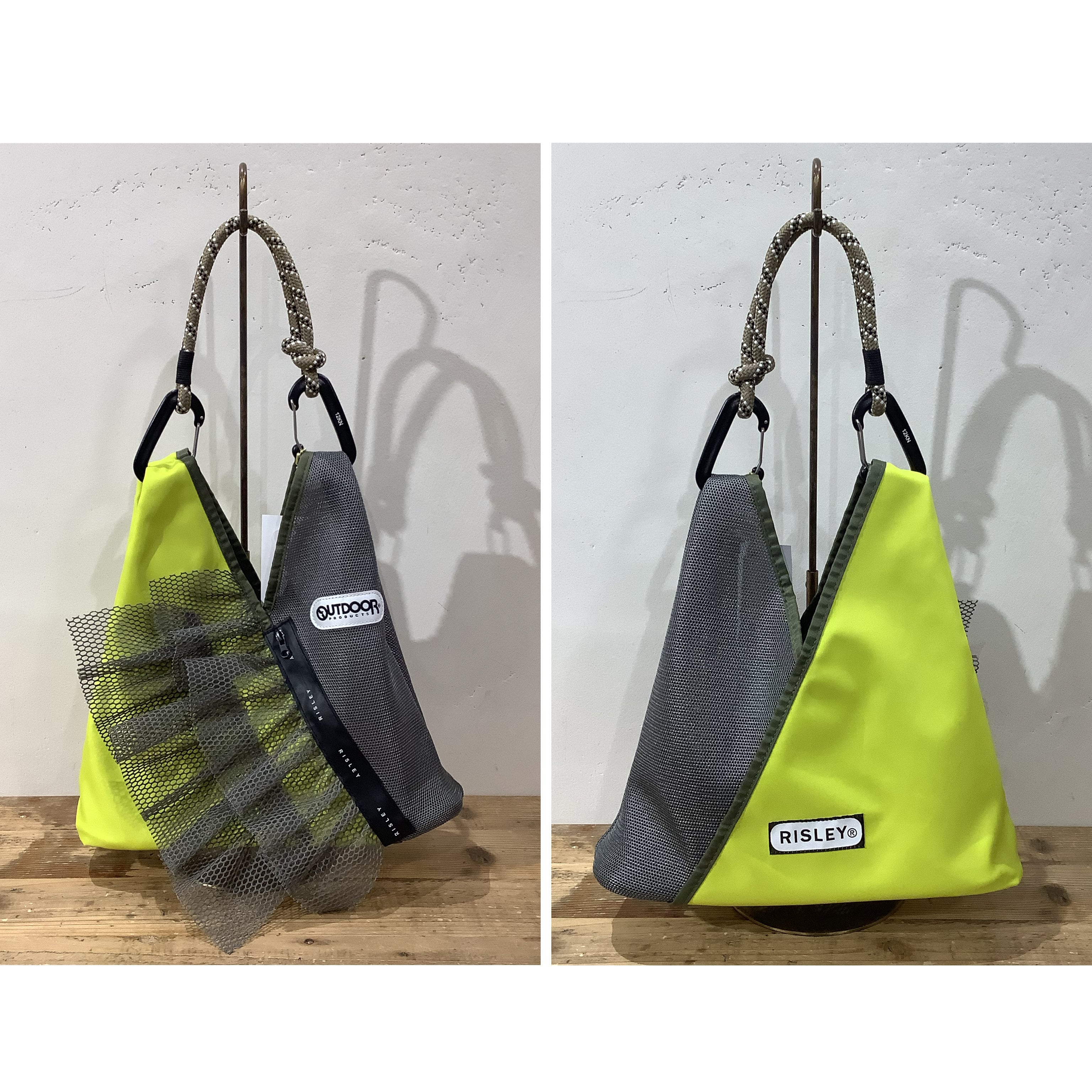 RISLEY×OUTDOOR(リズレイ×アウトドア)】トライアングルフリルメッシュ