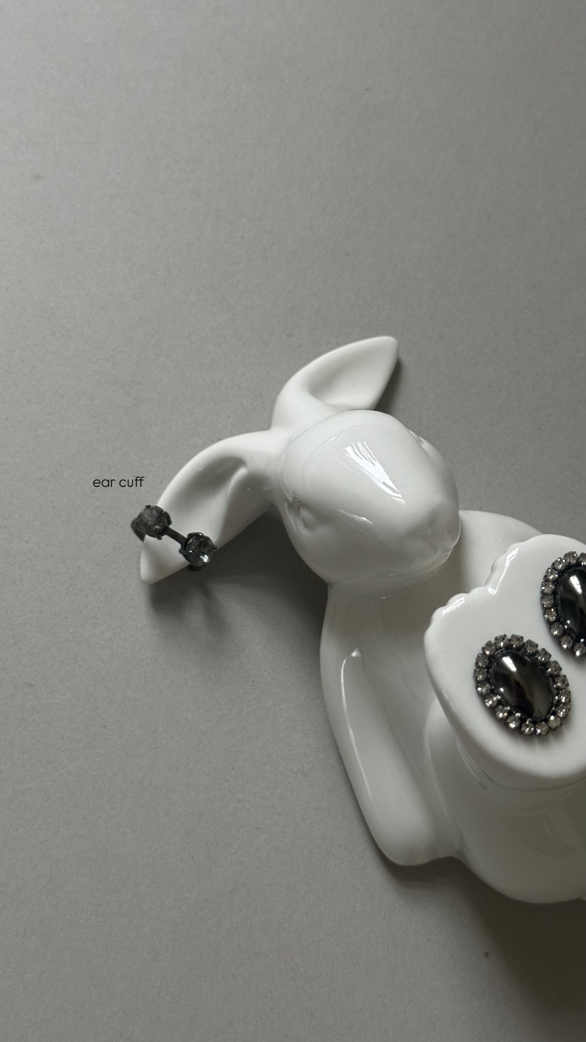 Metallic All Black Bijou | BLEU FUME