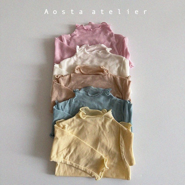«即納»ピンク　2XL:4Y~5Y«Aosta» ソフトトップス 5colors
