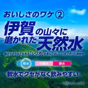 サンガリア 伊賀ノ天然水 強炭酸水 500ml 24入リ