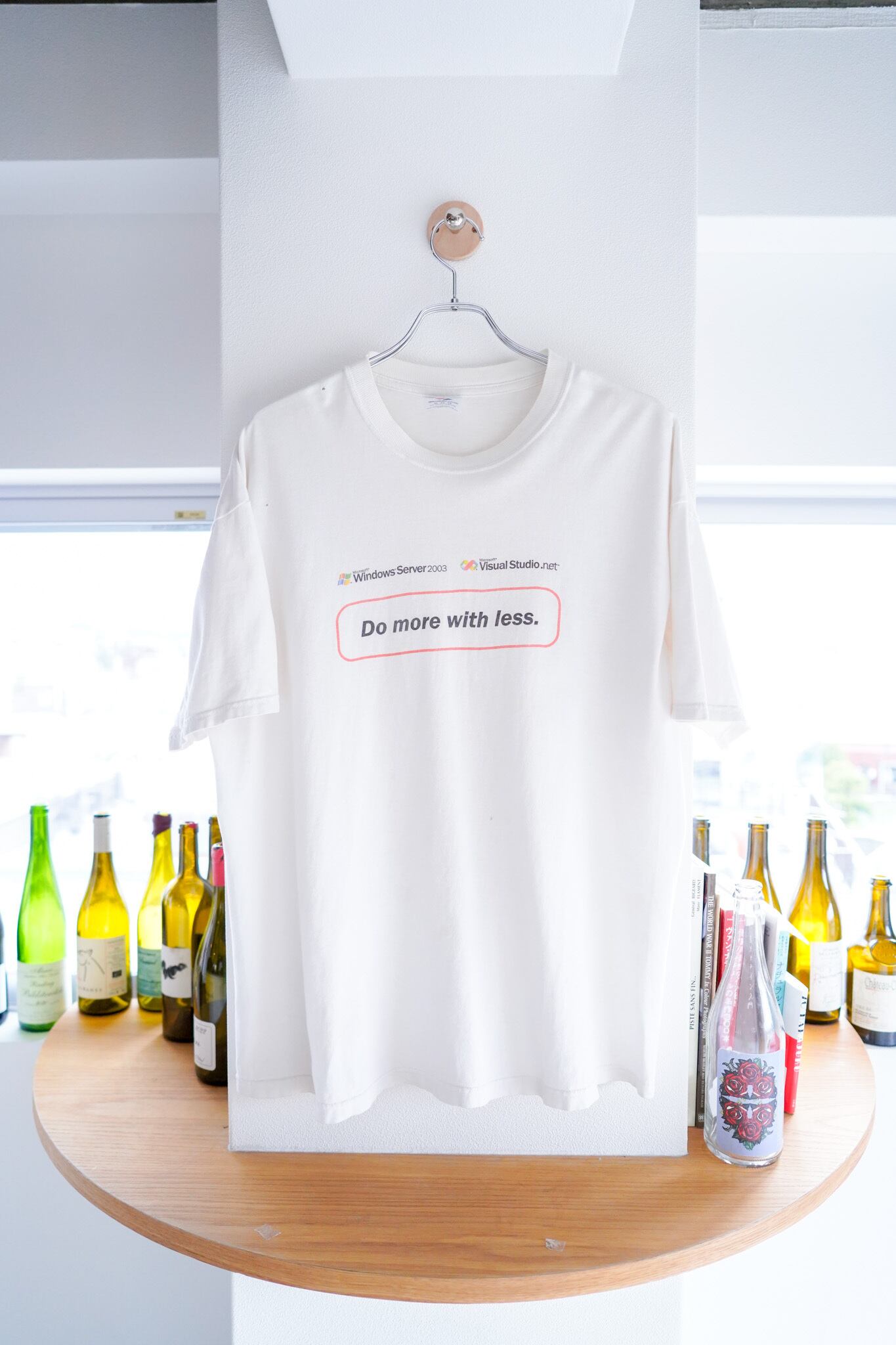 【1980-00s】’Windows,2003' Printed Vintage T-Shirt / 5-218