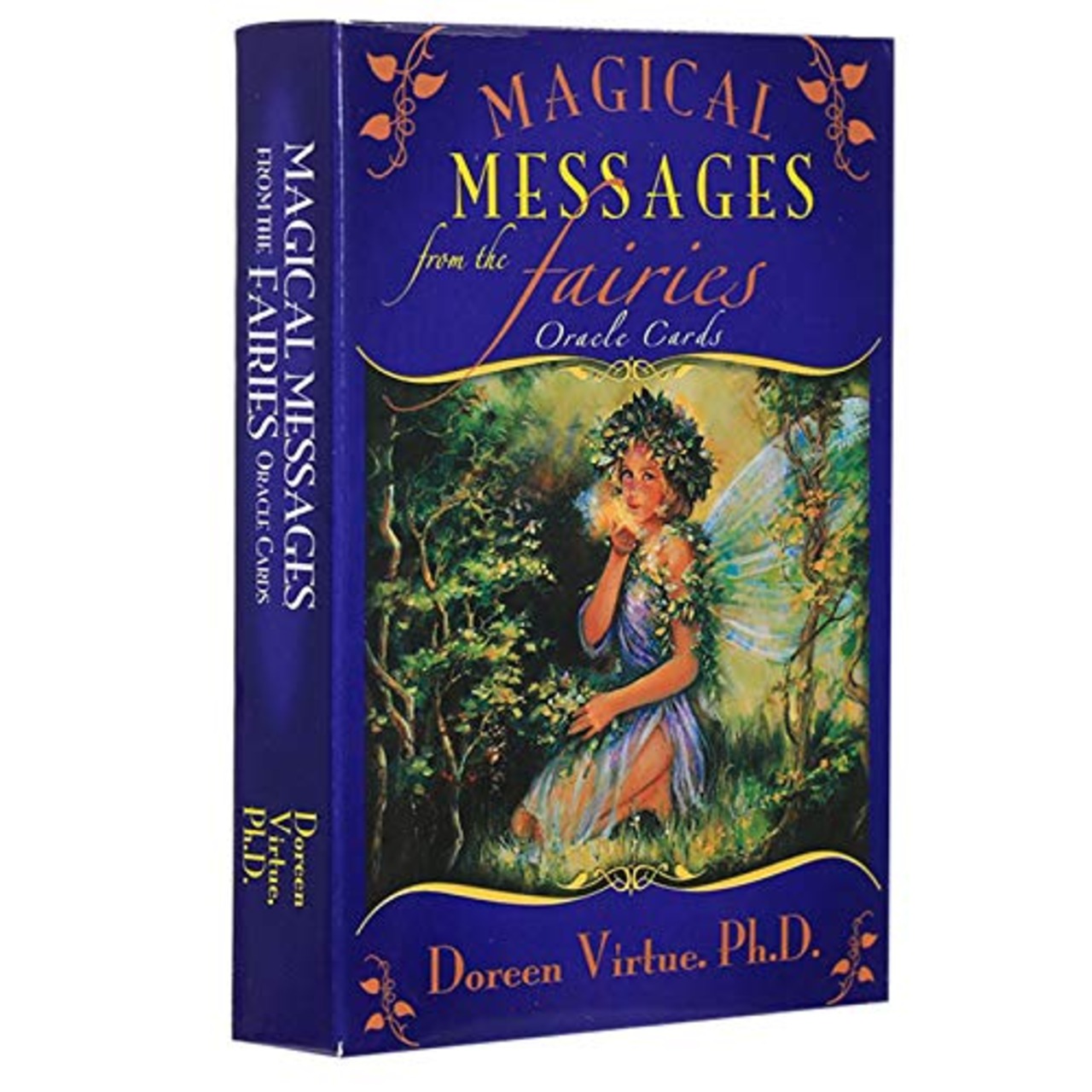 BSWL 44枚/マジックフェアリー女神オラクルカード、将来の運命、カジュアルボードゲームのトランプ英語の占いテーブルカードタロットカード