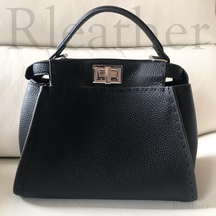 【新品・未使用】最高級牛革バッグ　black